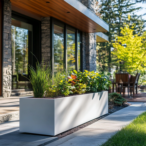 Ideas para paisajismo con jardineras