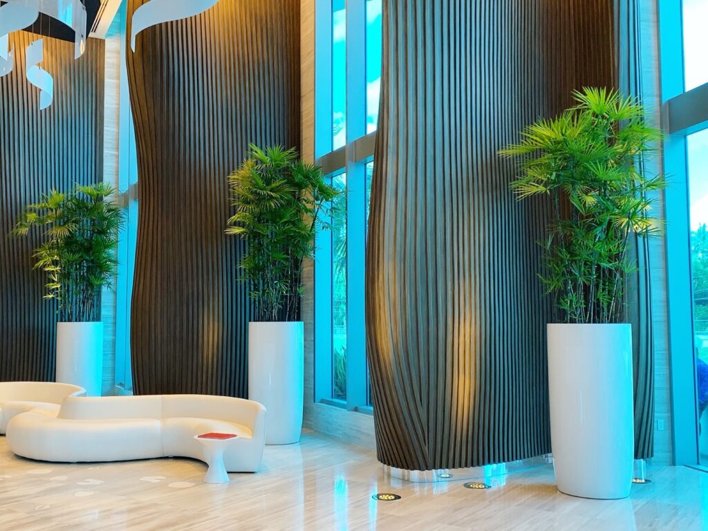 Sculpting Vertical Elegance: Discover Tall Modern Planters