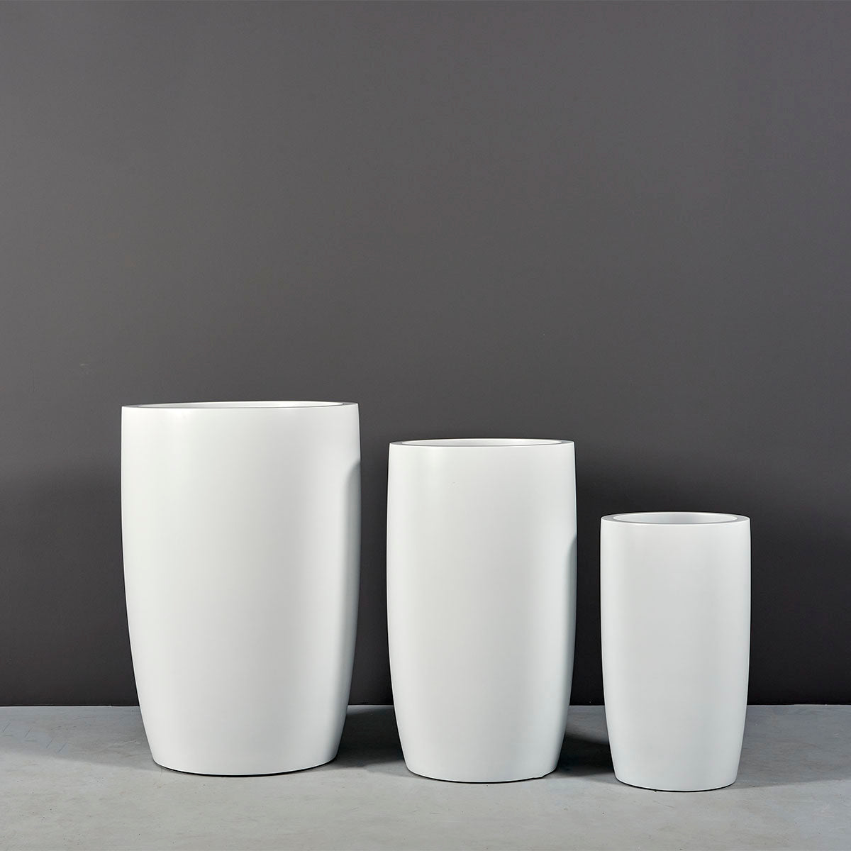 Maceta cónico redondo alto Lisbon