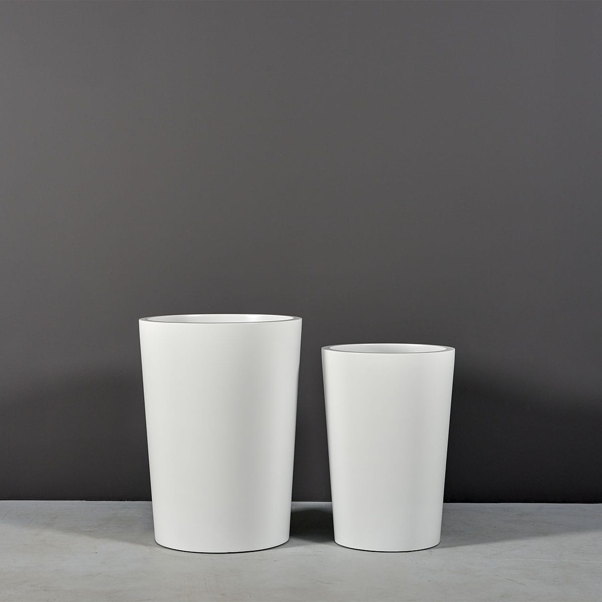 Maceta redonda cónica Tegel