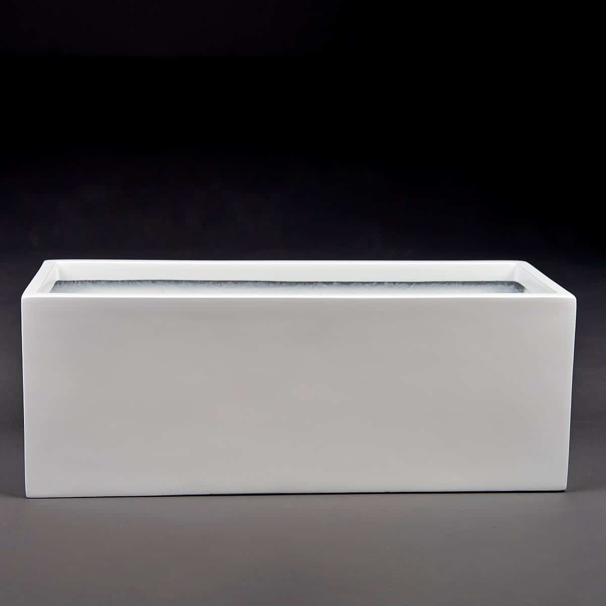 Maceta de mesa rectangular Tupelo