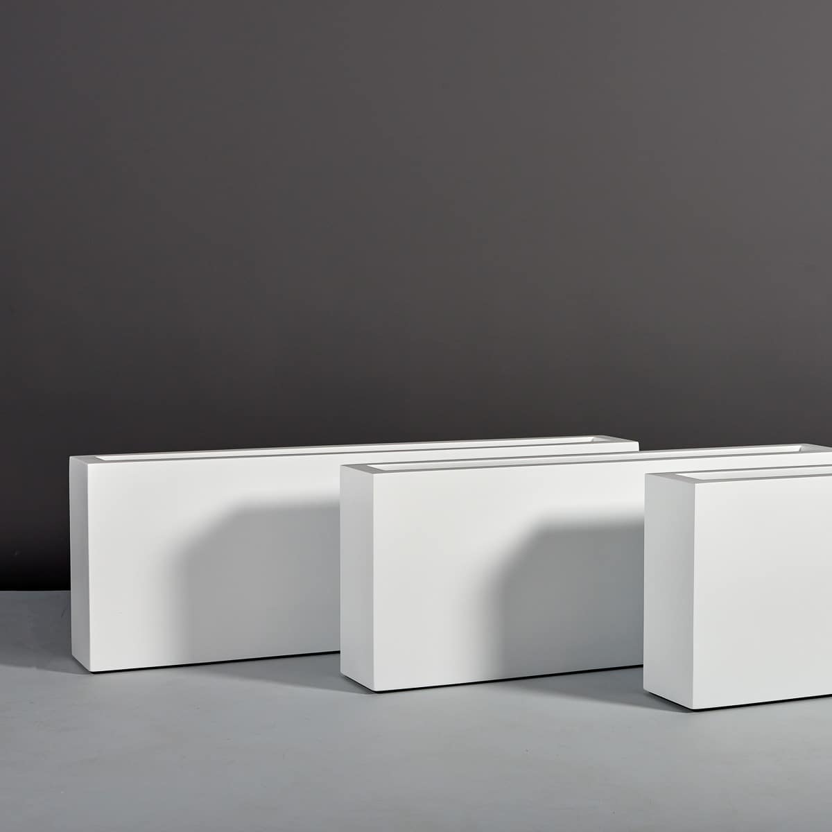 Maceta rectangular Miami