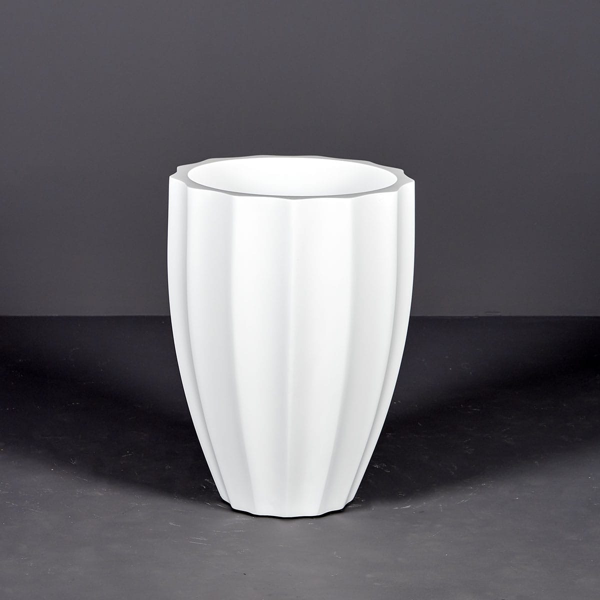 Macetas Redonda Estriada Alicante