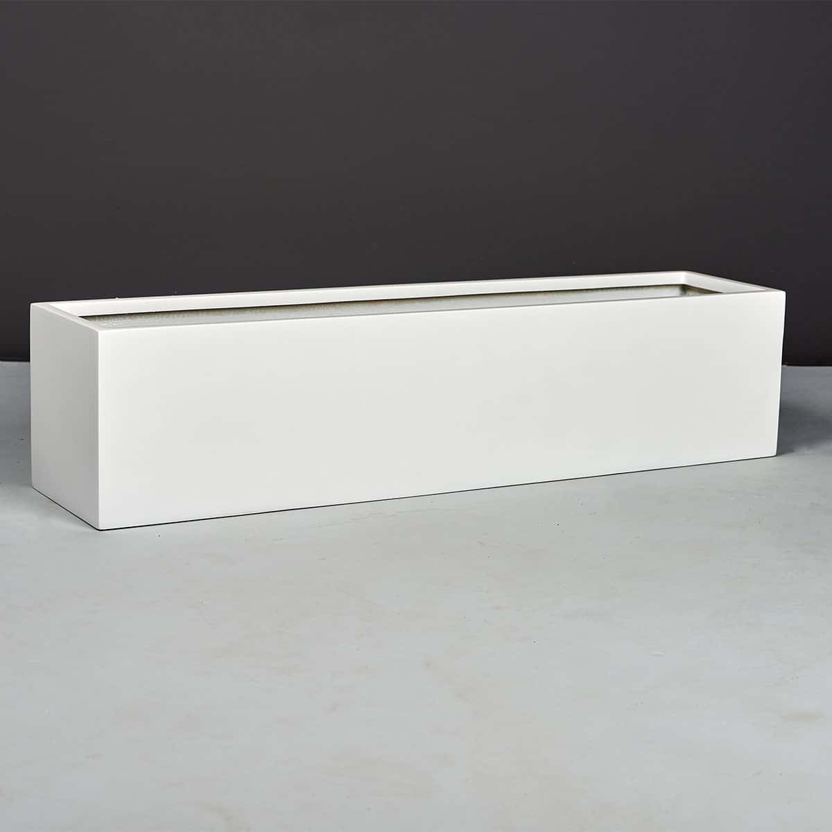 Maceta de mesa rectangular Vicksburg