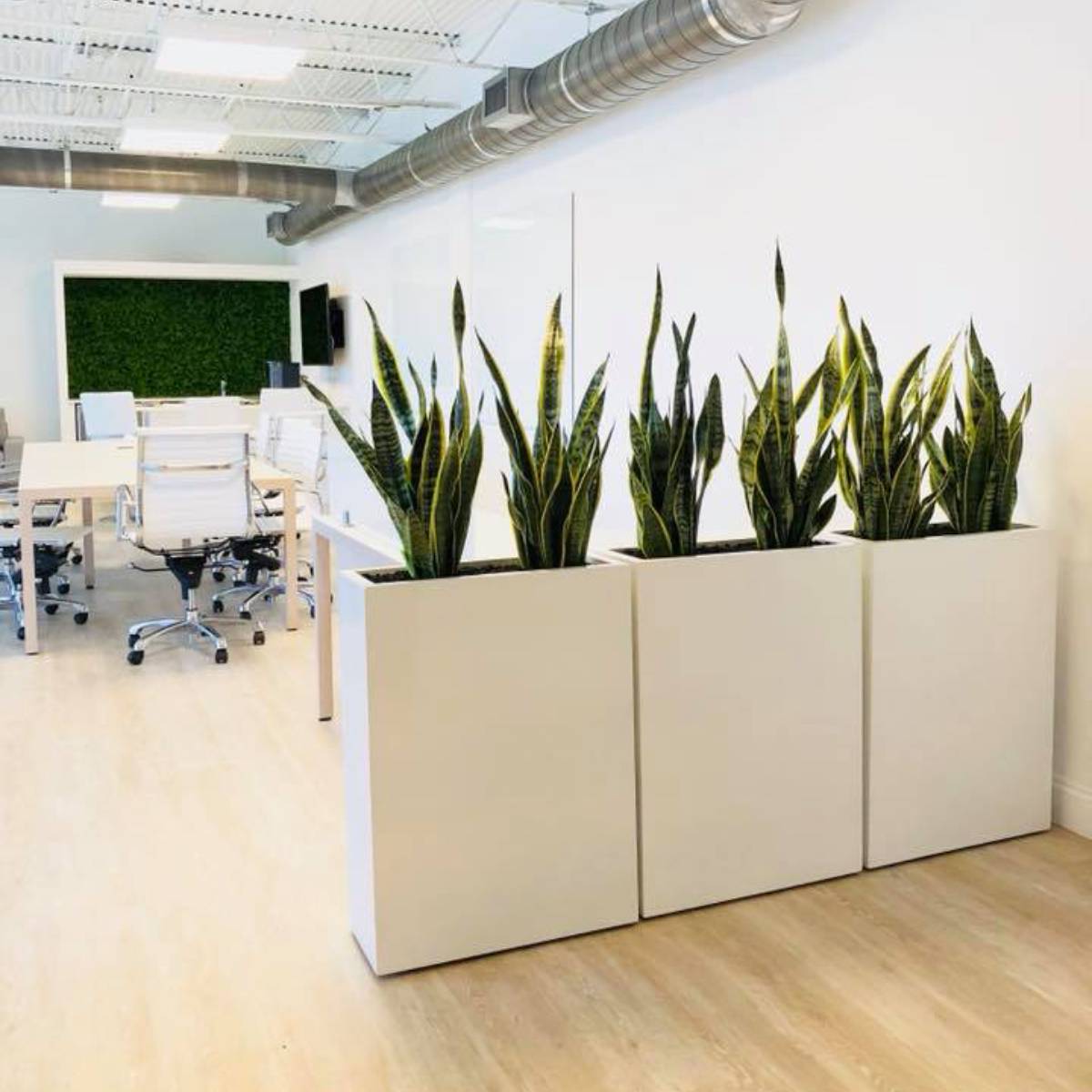 indoor built in planter Amesbury Narrow Rectangular Planter – JBD Concepts