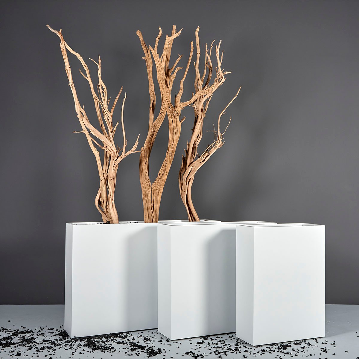 Maceta rectangular estrecha Amesbury