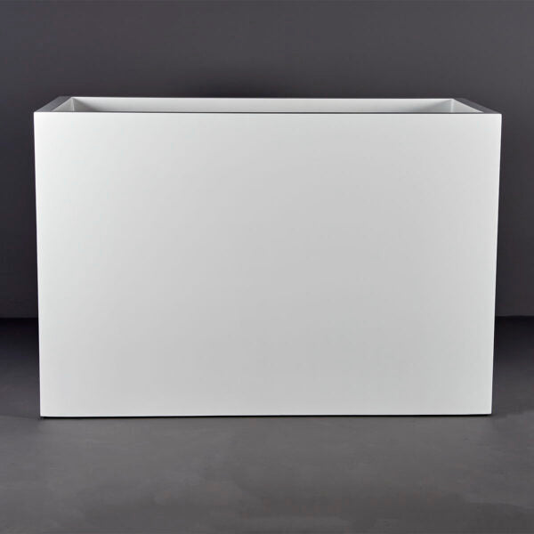 Maceta rectangular ancha Brisbane