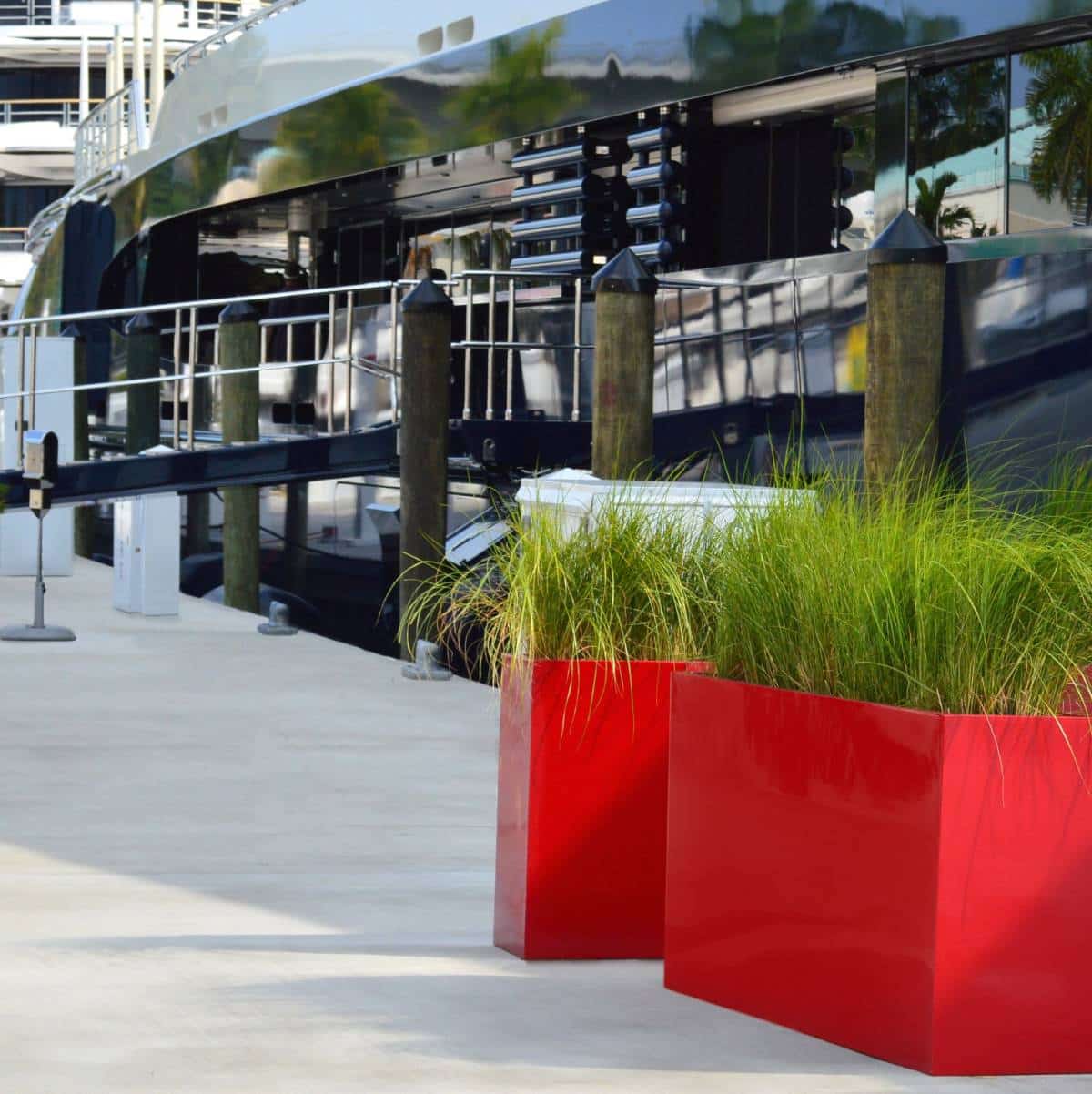 Maceta rectangular Potsdam