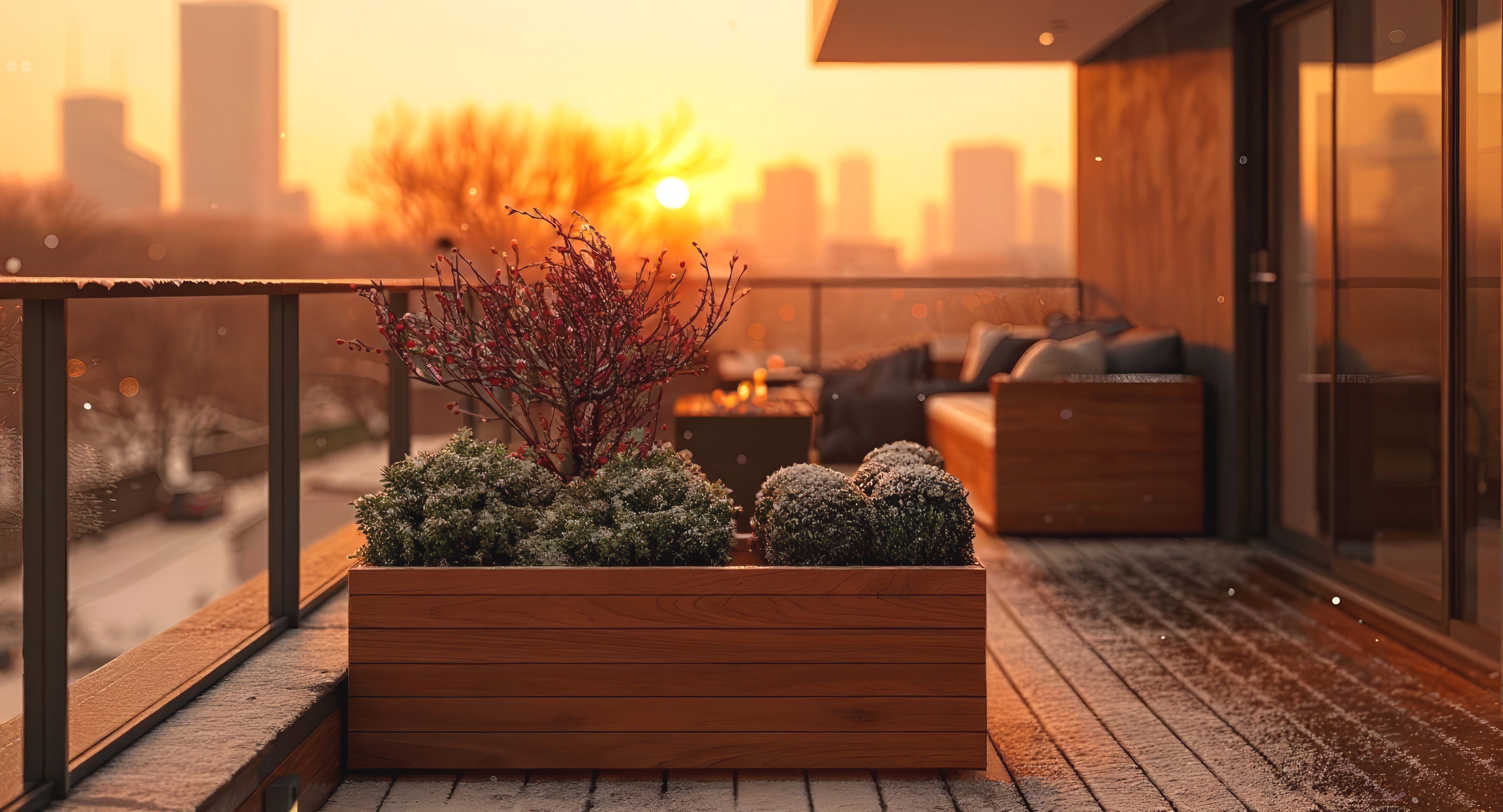 Maceta rectangular Tolga