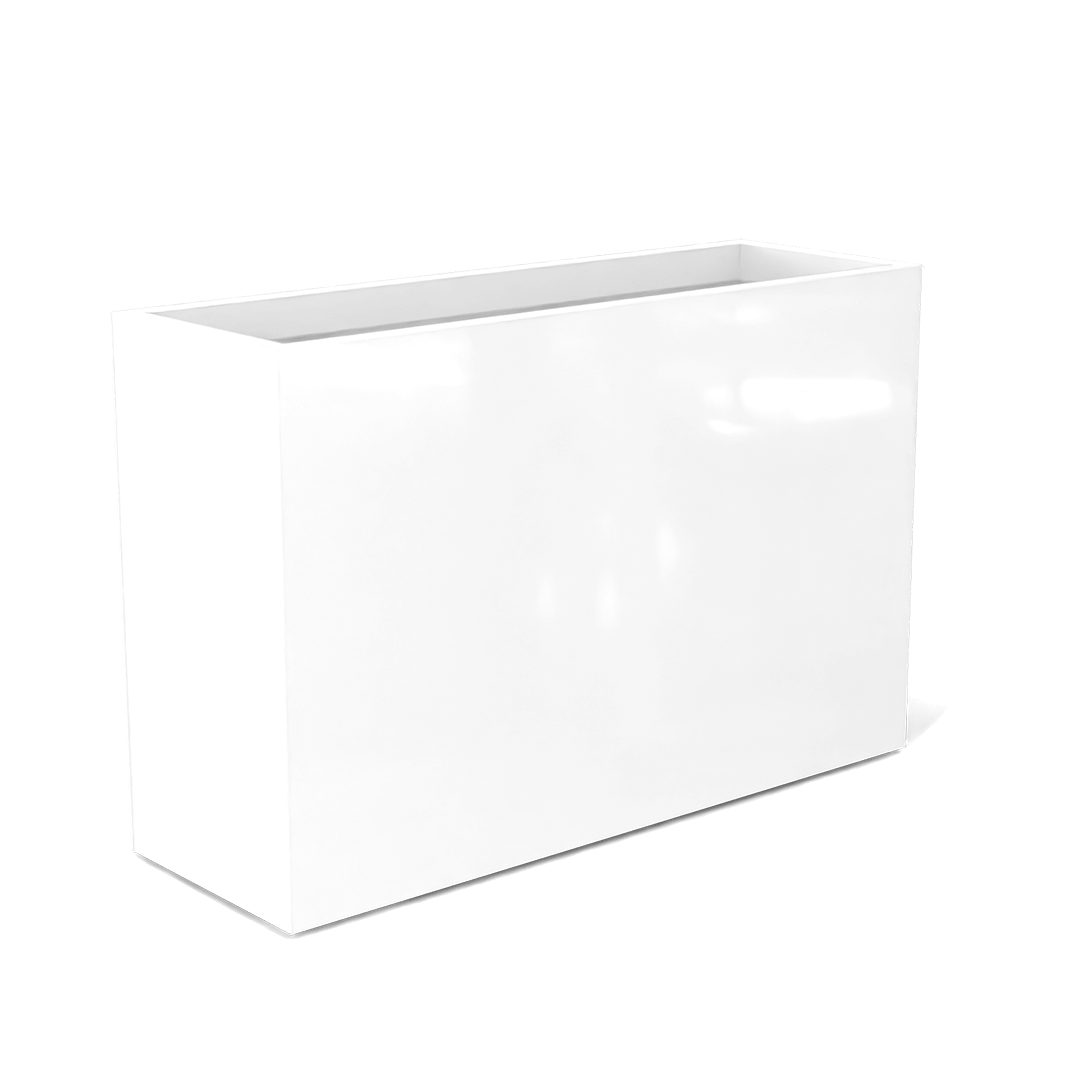 white rectangular planter pots Potsdam Rectangular Planter Box – JBD Concepts