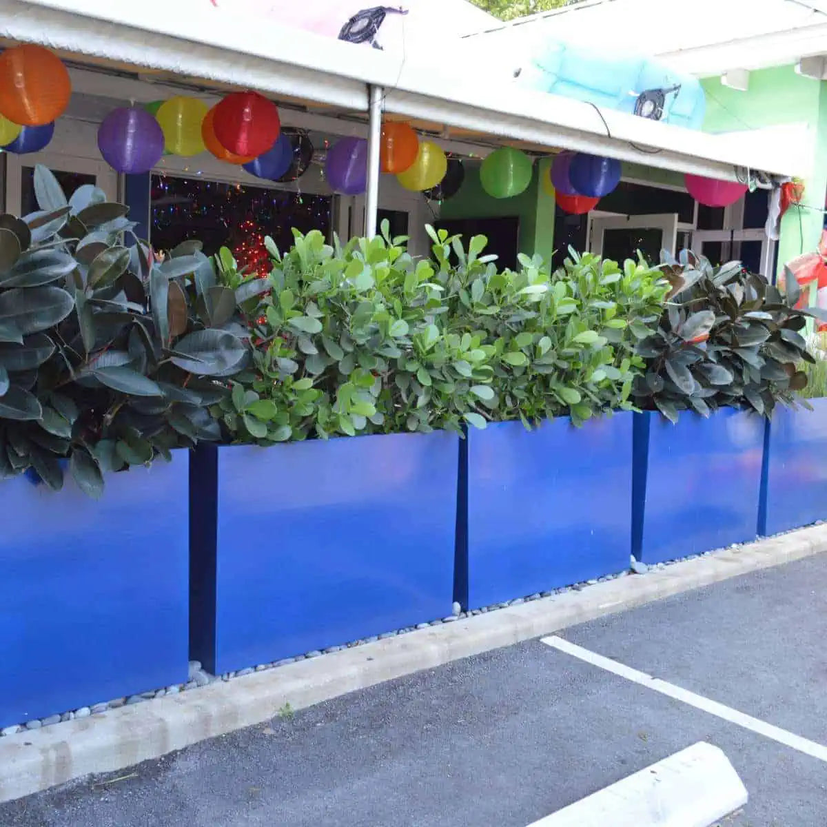 tall rectangular pots for plants Delray Tall Rectangular Planter – JBD Concepts
