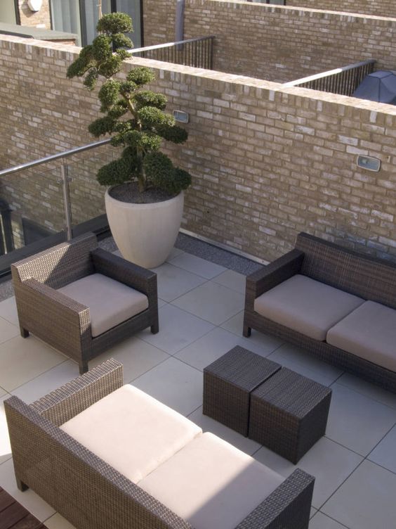 Rooftop Terrace For Minimalists