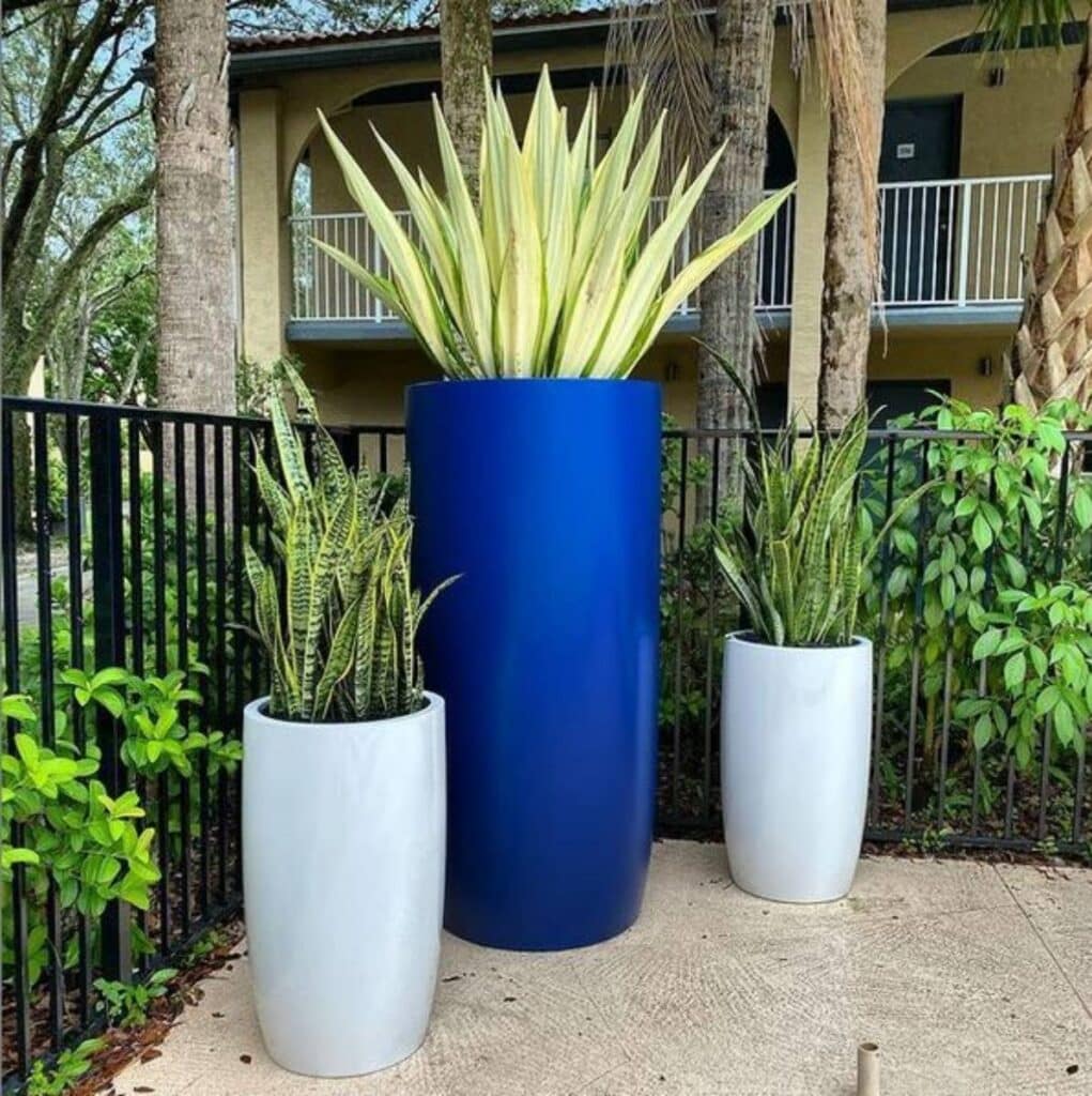 congress tall extra large planter